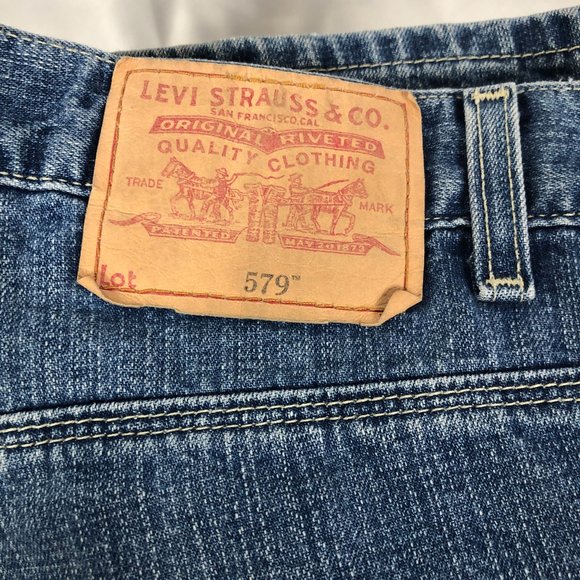Levi's 579 Baggy Straight Vintage 579-4320 M - Picture 2 of 7